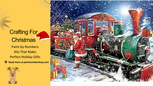 Crafting For Christmas: Paint-by-Numbers Kits That Make Perfect Holiday Gifts