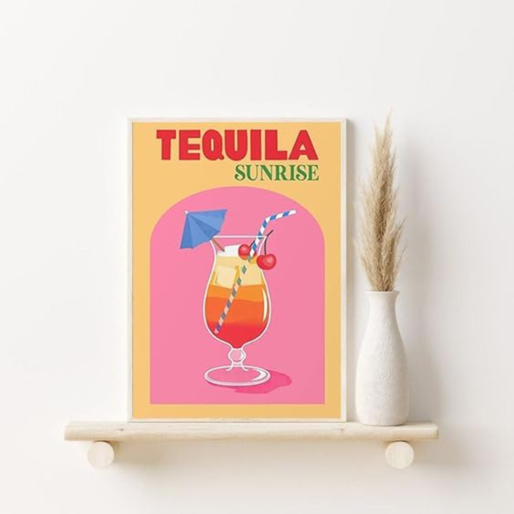 6 Pack Retro Canvas Painting Kit