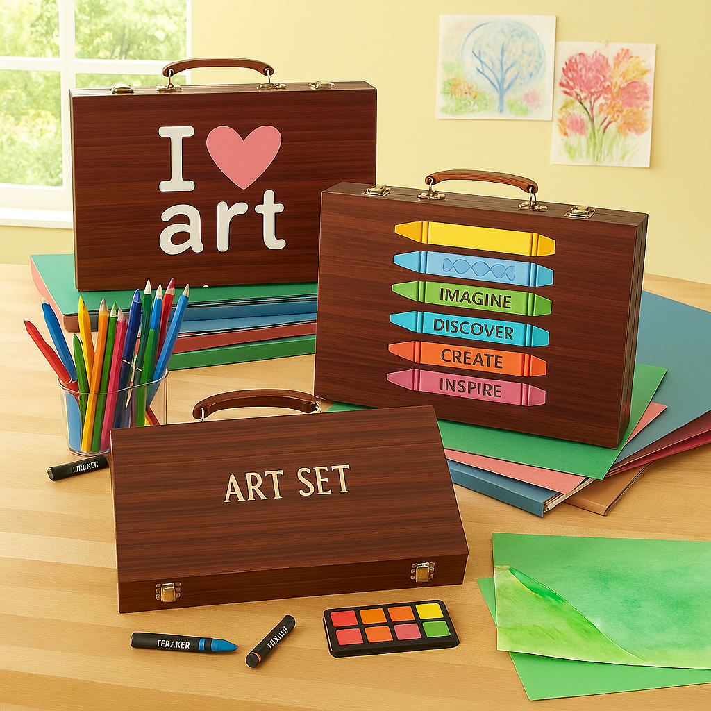 80 Piece Kids Art Set Collection