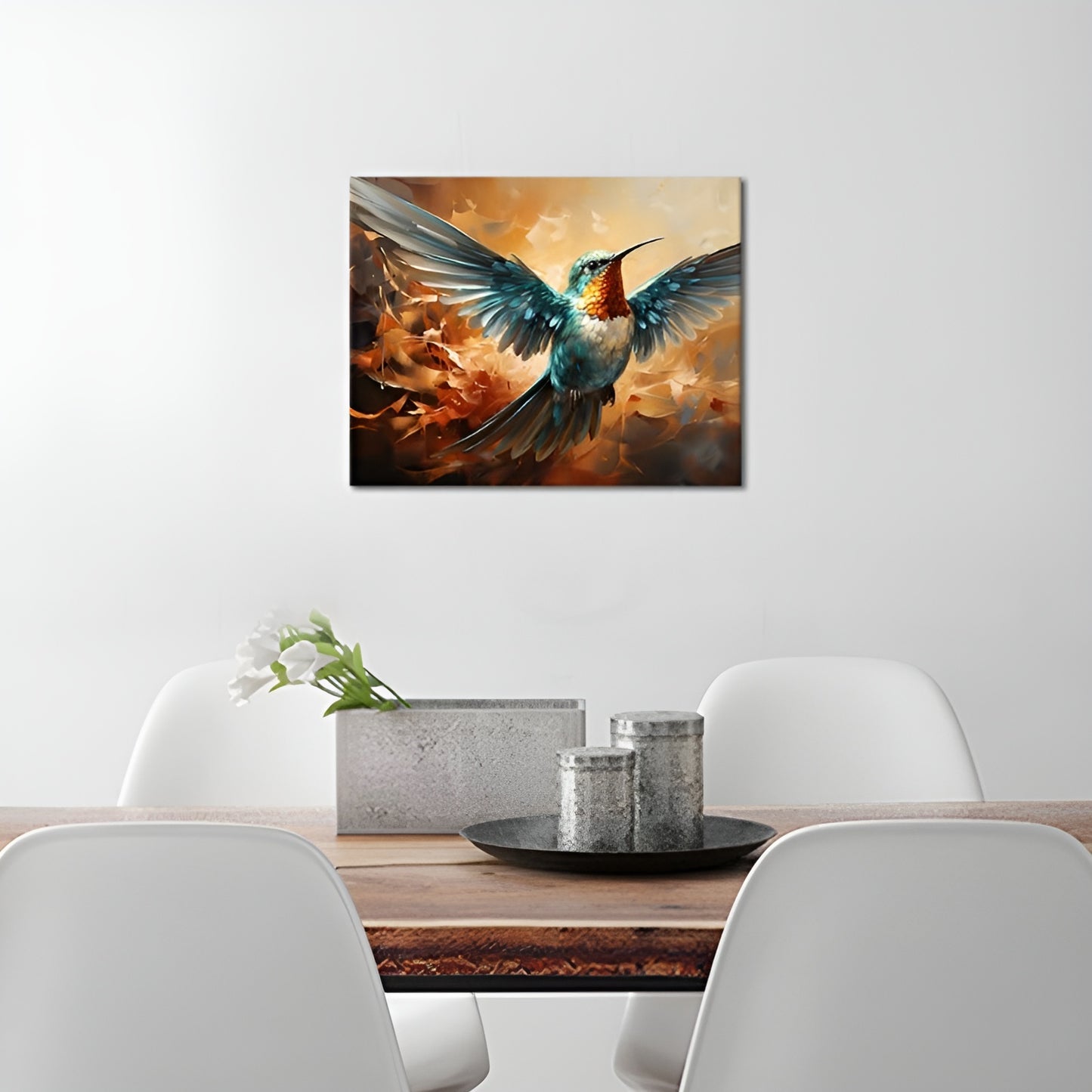 Stunning Hummingbird Painting Paint By Numbers Kit