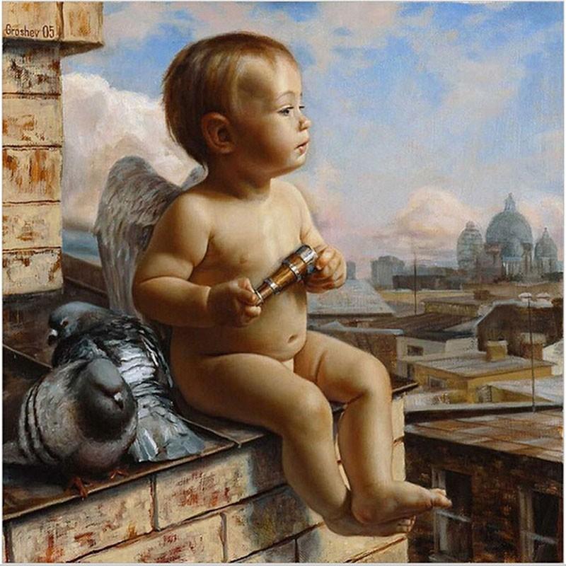 Little Angel - DIY Painting By Numbers Kit
