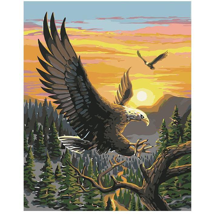 Eagles - Diy Painting By Numbers Kits – Paint Number Shop