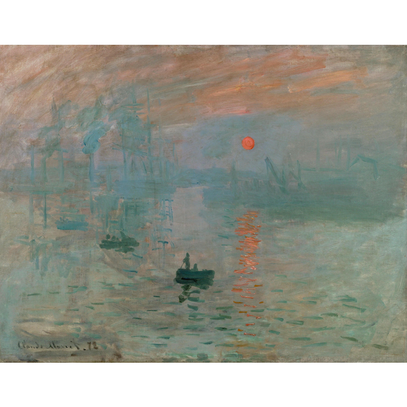 Impression Sunrise - Claude Monet - Paint by Numbers