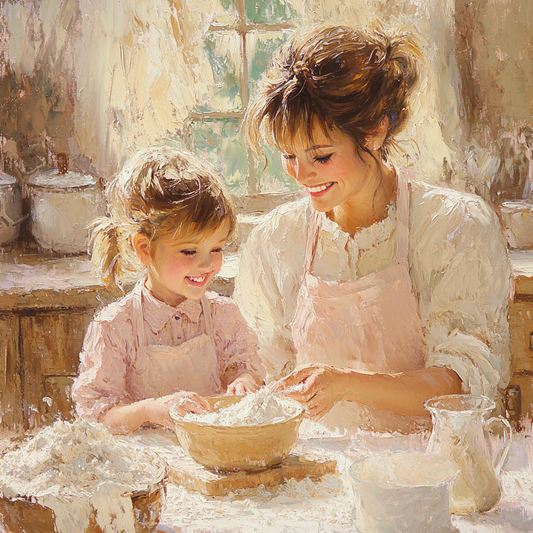 Everlasting Moments: A Mother's Love Story Paint By Number