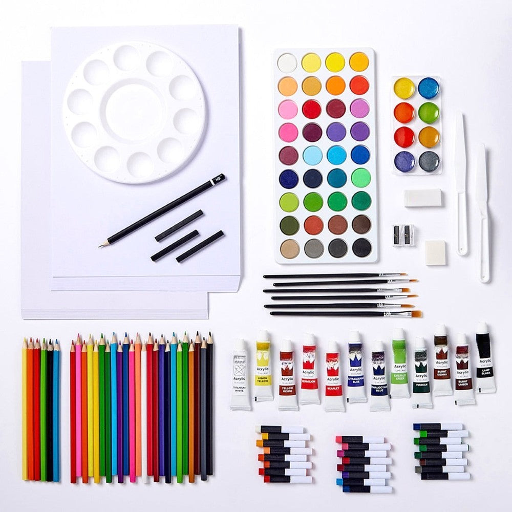 175 Piece Mixed Media Art Set
