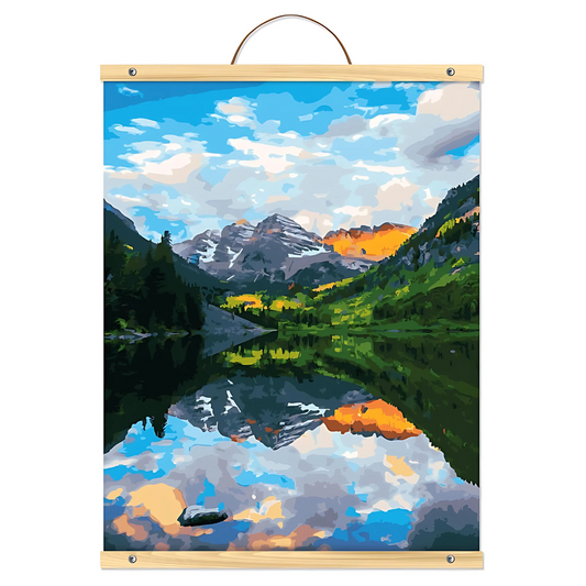 Mountain Landscape Paint By Numbers Kit