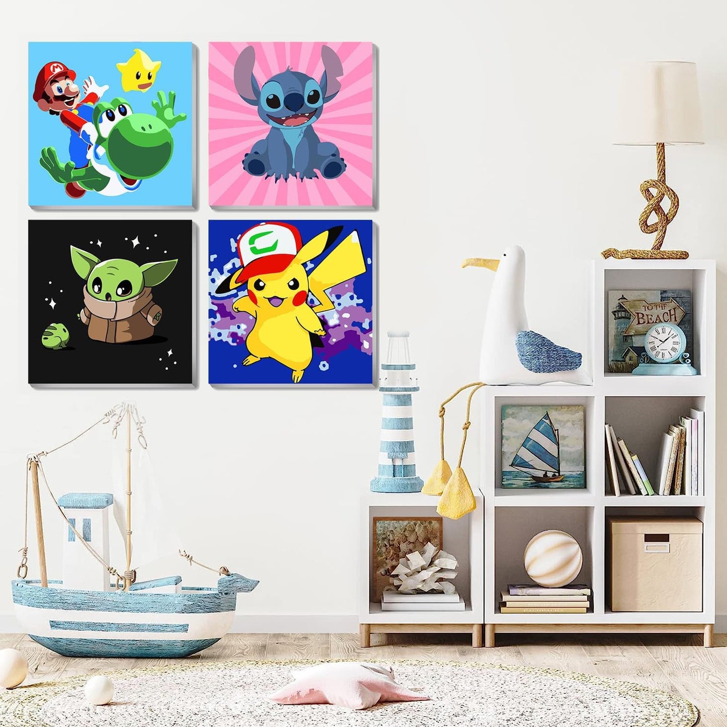 Whimsical Characters Paint By Number Kit