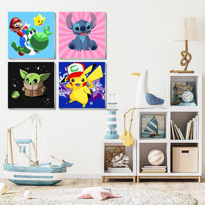 Whimsical Characters Paint By Number Kit