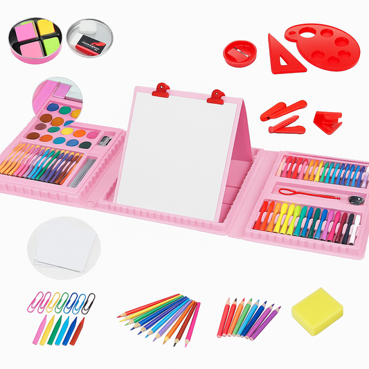208 Piece Art Supplies Kit With Drawing Tools