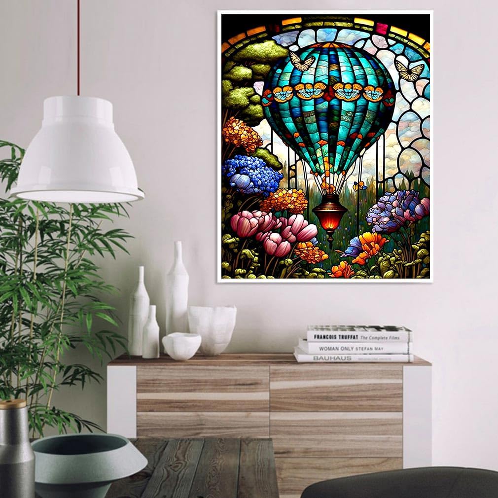 Air Balloon Paint By Number Canvas Art