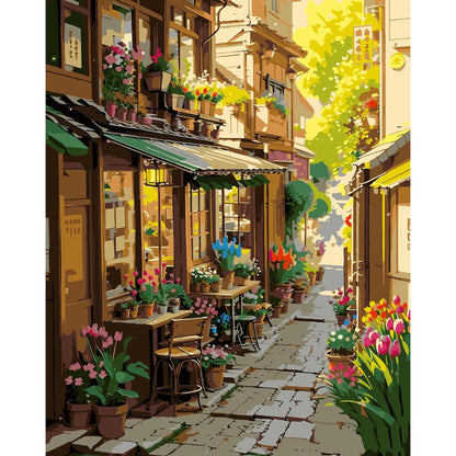 Boulevard Of Blossoms Paint By Numbers Kit