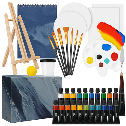60 Pieces Acrylic Painting Kit