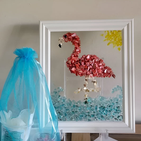 DIY Beach Resin Painting Set