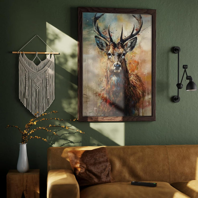 DIY Deer Buck Paint By Numbers Kit