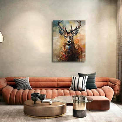 DIY Deer Buck Paint By Numbers Kit