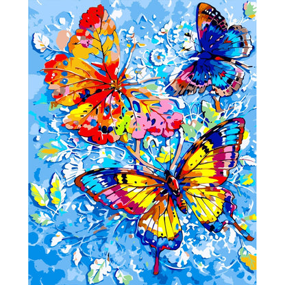 Enchanted Flutter Wings Paint By Numbers Canvas Art