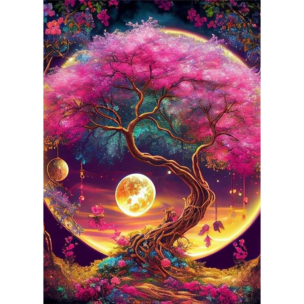 Enchanted Moonlight Arbor Paint By Numbers Kit