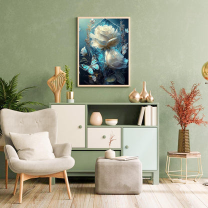 Ethereal Floral Elegance Paint By Number Kit