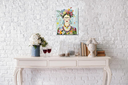 Floral Muse A Portrait Paint By Number Kit