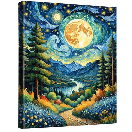 Flower Paintings By Paint By Numbers Kit