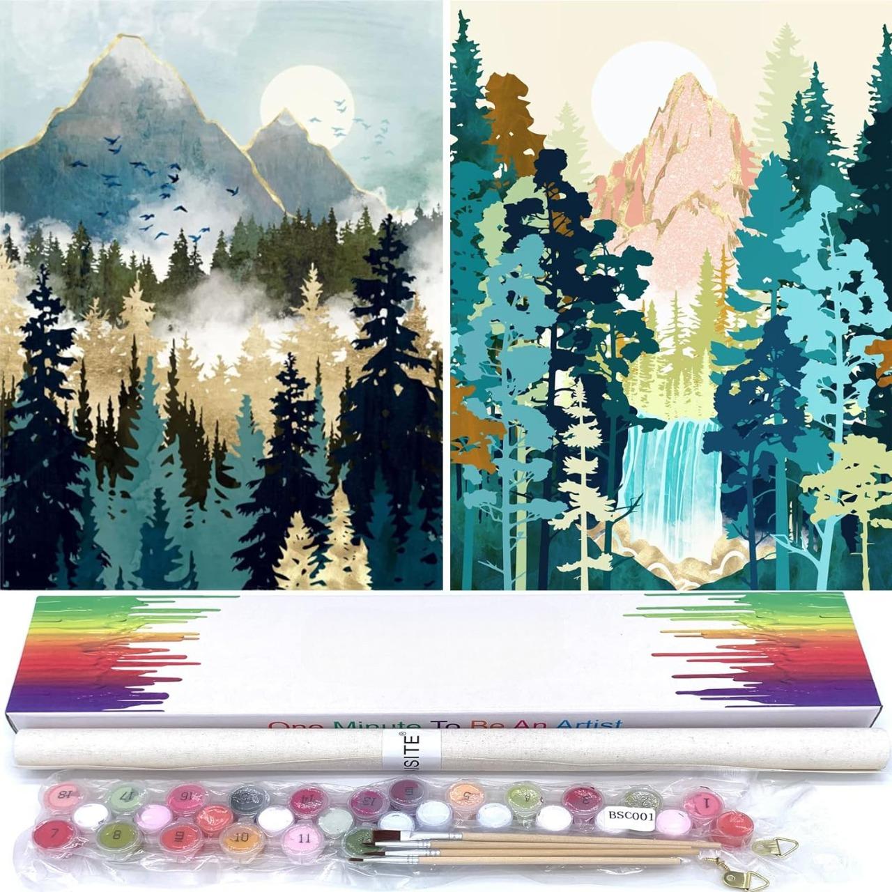 Mountain Serenity Paint By Numbers Kit