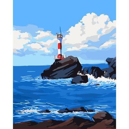 Lighthouse Beacon Paint By Number Kit