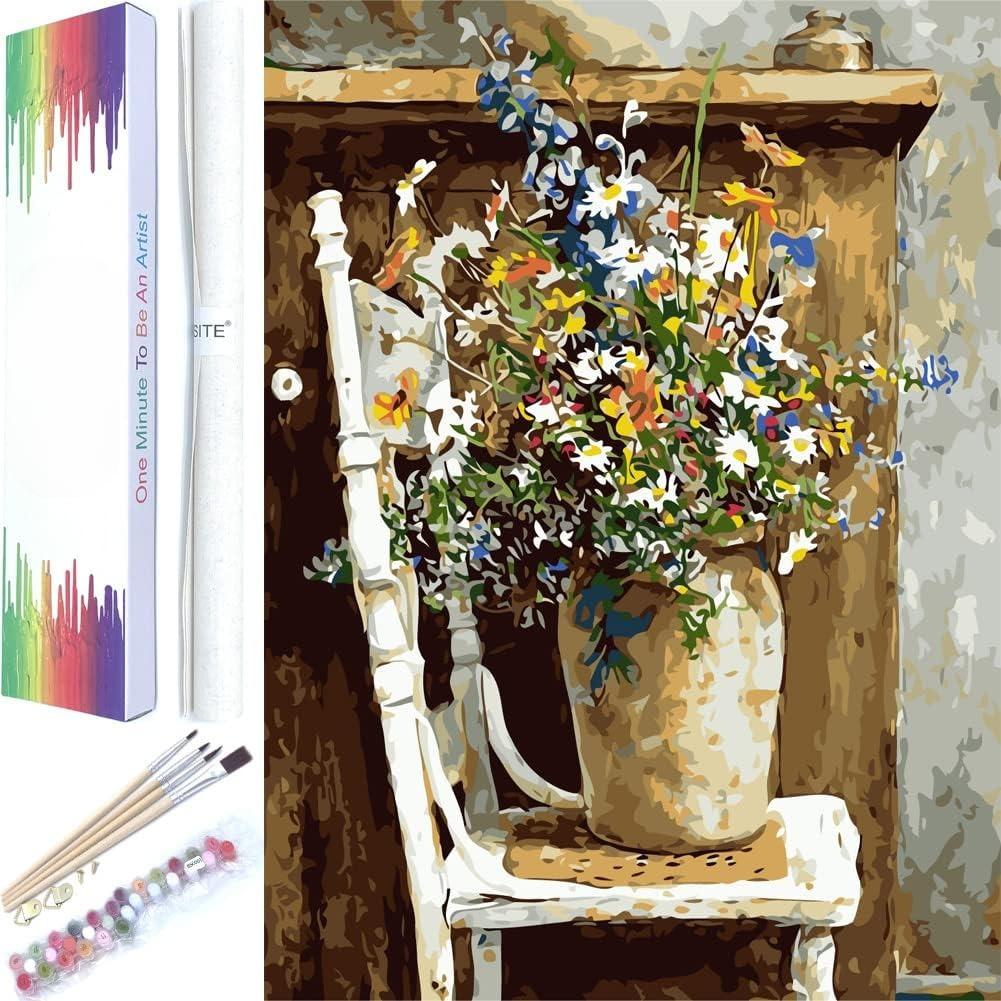 Rustic Bouquet Paint By Numbers Kit