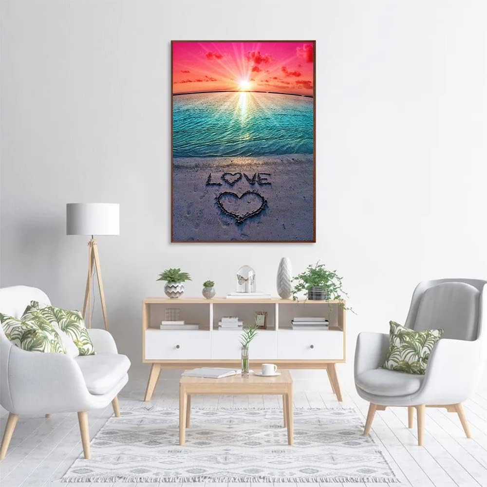 Serene Dusk Paint By Numbers Canvas Print