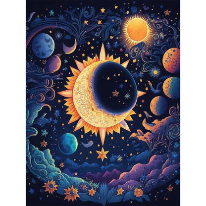 Starry Sky Symphony Paint By Number Kit