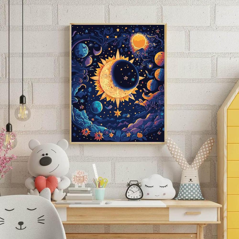 Starry Sky Symphony Paint By Number Kit