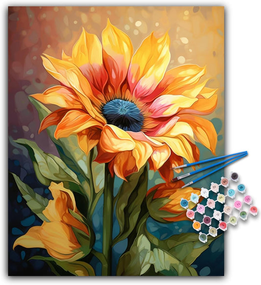 Sunflower Paint By Numbers Kit