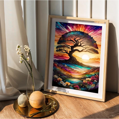 Radiant Tree of Life Paint By Number Kit