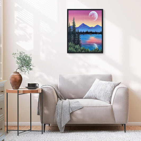 Twilight Mountainscape Paint By Numbers Kit