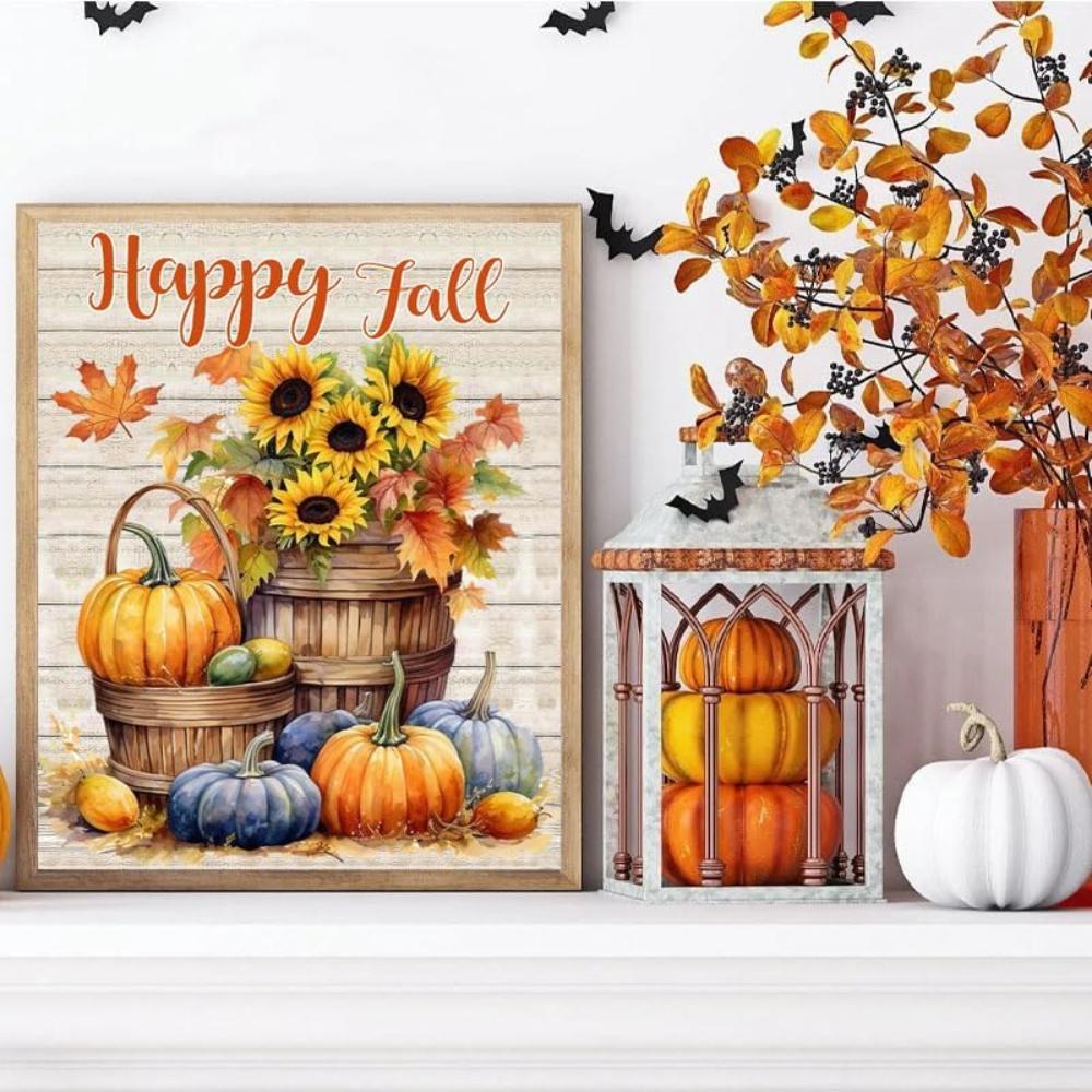 Happy Fall Paint By Number Kit