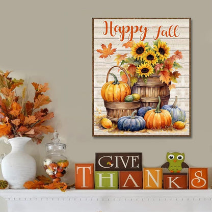 Happy Fall Paint By Number Kit