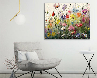 Wildflower DIY Painting By Numbers Kit