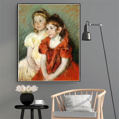 Mary Stevenson Cassatt Painting - DIY Paint by Numbers Kit