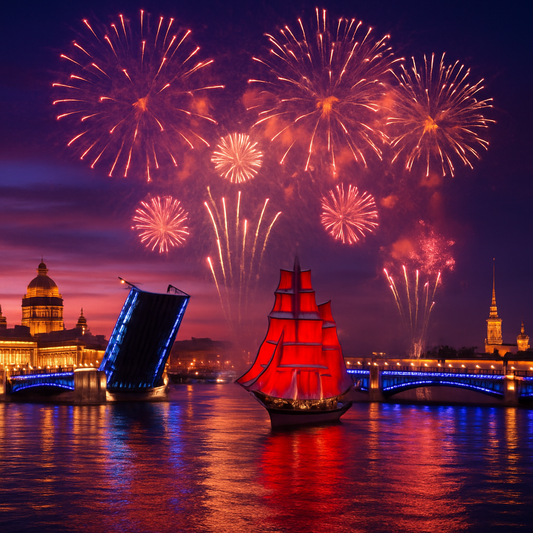White Nights Festival - Russia Numbered Painting Kits