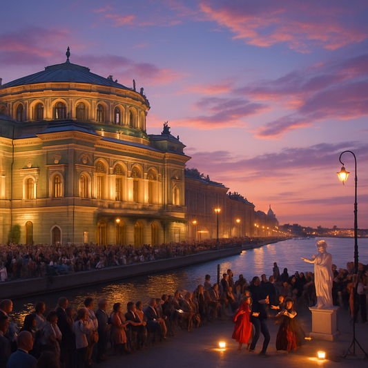 White Nights Festival - St. Petersburg, Russia Paint By Numbers Art