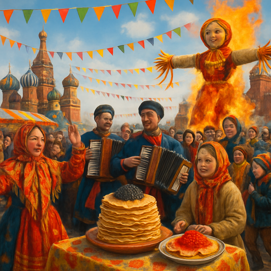 Maslenitsa - Moscow, Russia Paint By Numbers Art
