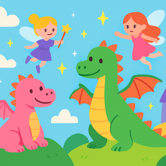 Fantasy Creatures Adventure Paint By Numbers Art