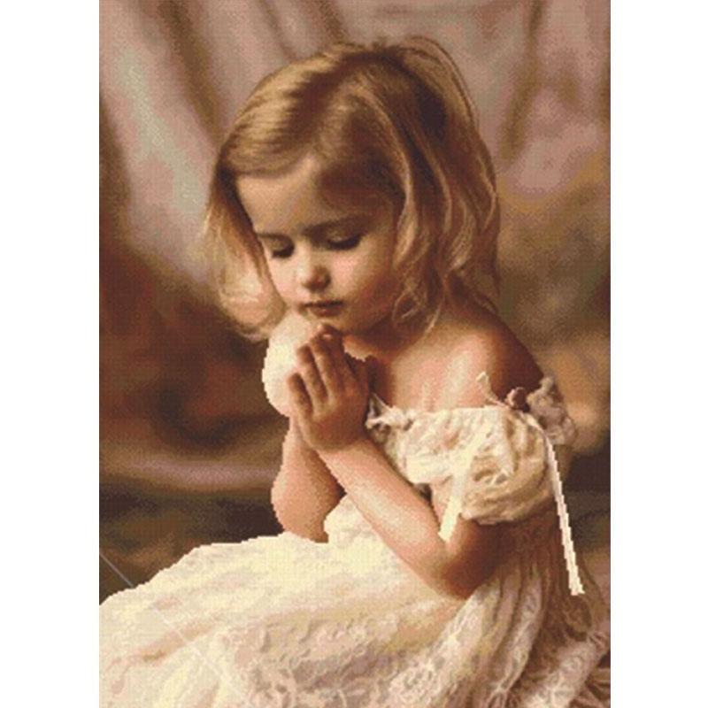 Praying Child - DIY Painting By Numbers Kits