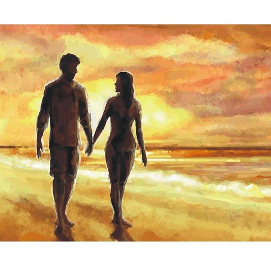 Couple by the Sea - DIY Painting By Numbers Kits