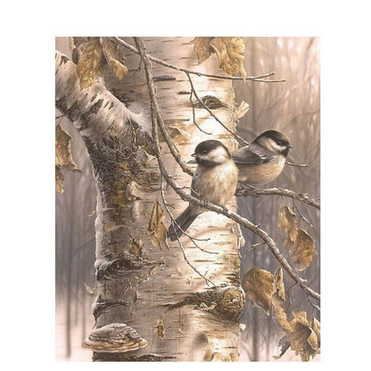 Birds On Tree - DIY Painting By Numbers Kit