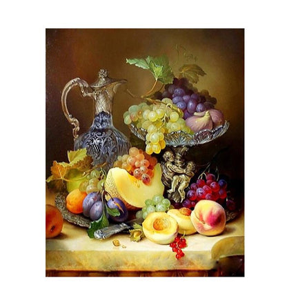 Fruit Still Life - DIY Painting By Numbers Kit