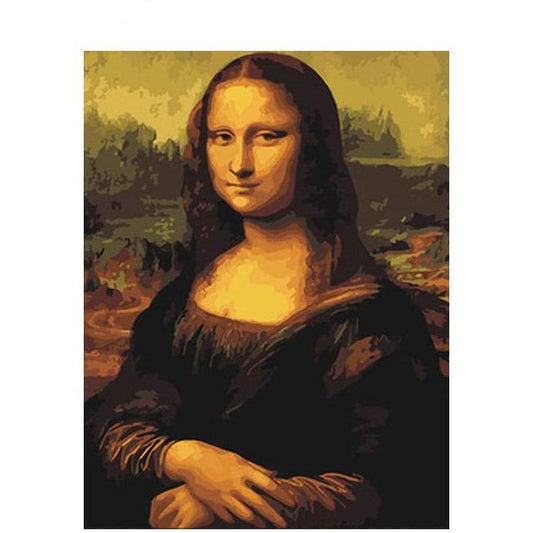 The Mona Lisa - DIY Painting By Numbers Kit