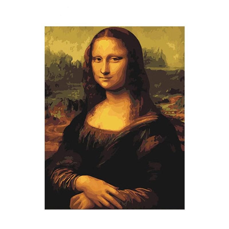 Mona Lisa Hands - DIY Painting By Numbers Kit