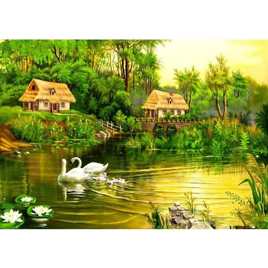 Picturesque Garden - DIY Painting By Numbers Kit