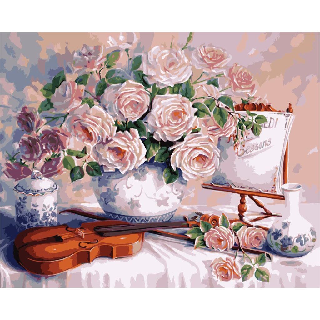 Art and Music - DIY Painting By Numbers Kit