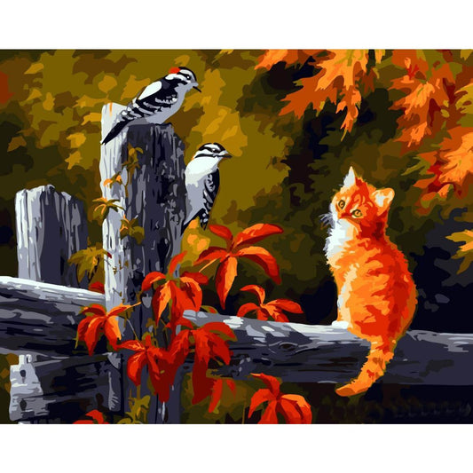 Beautiful Longing Animals - DIY Painting By Numbers Kit